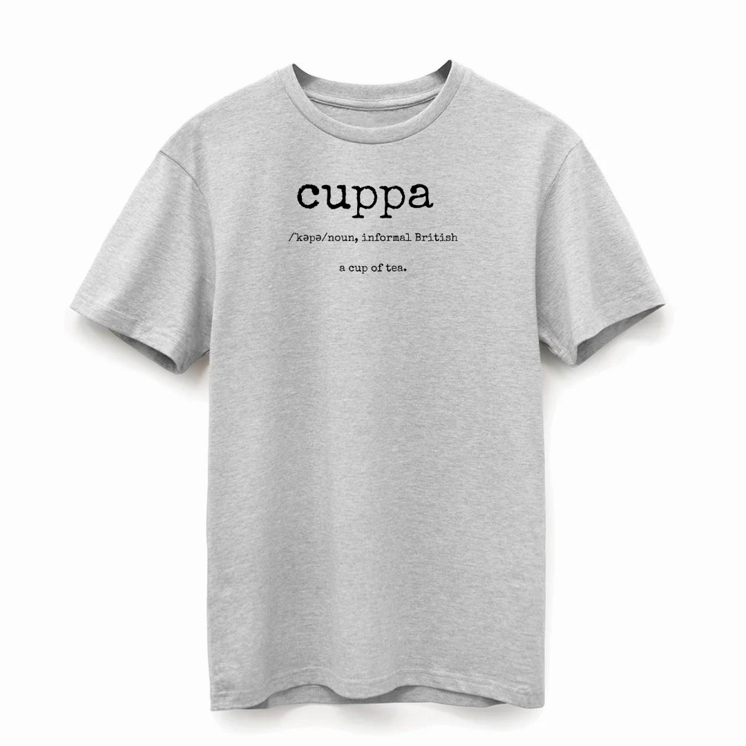 Gray Cuppa Supima®  Cotton Tee