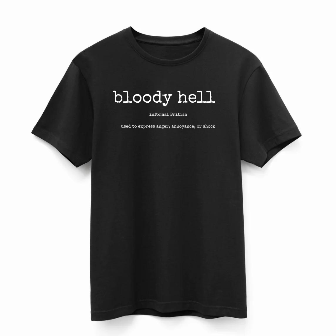 Black Bloody Hell Supima®  Cotton Tee