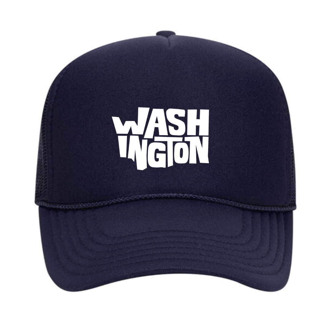 Washington Foam High Profile Trucker Hat