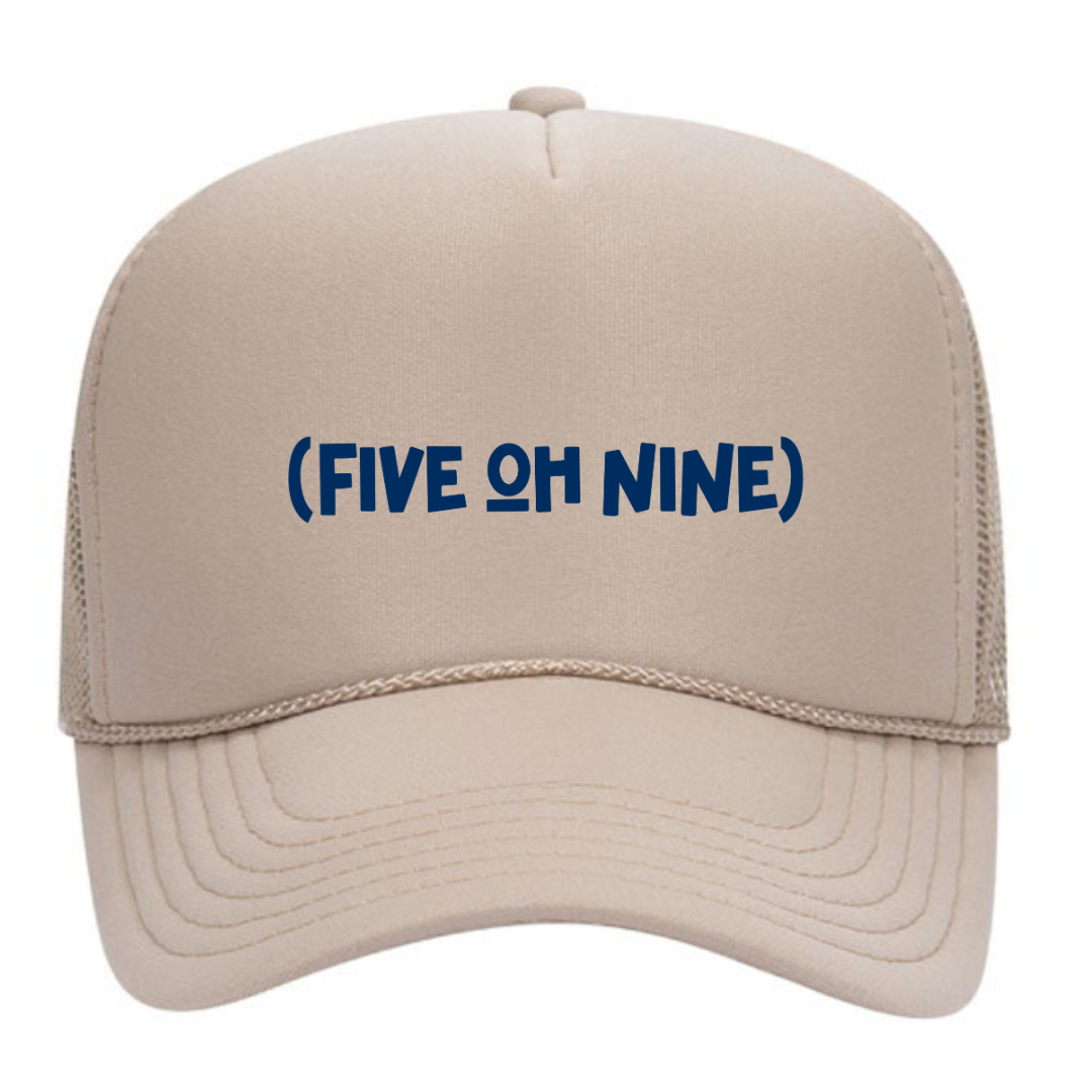 Five Oh Nine Foam High Profile Trucker Hat