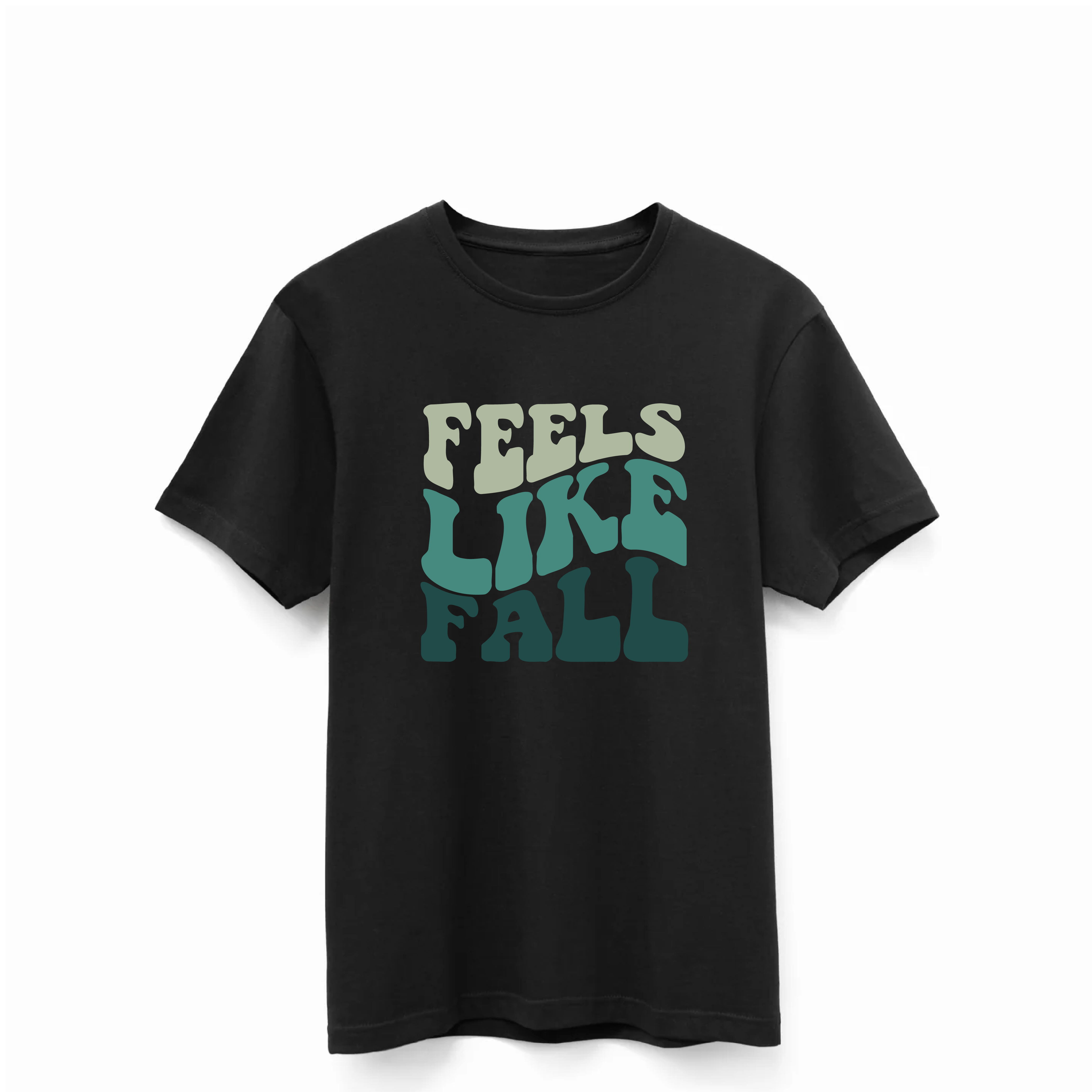 Black Feels Like Fall Supima®  Cotton Tee