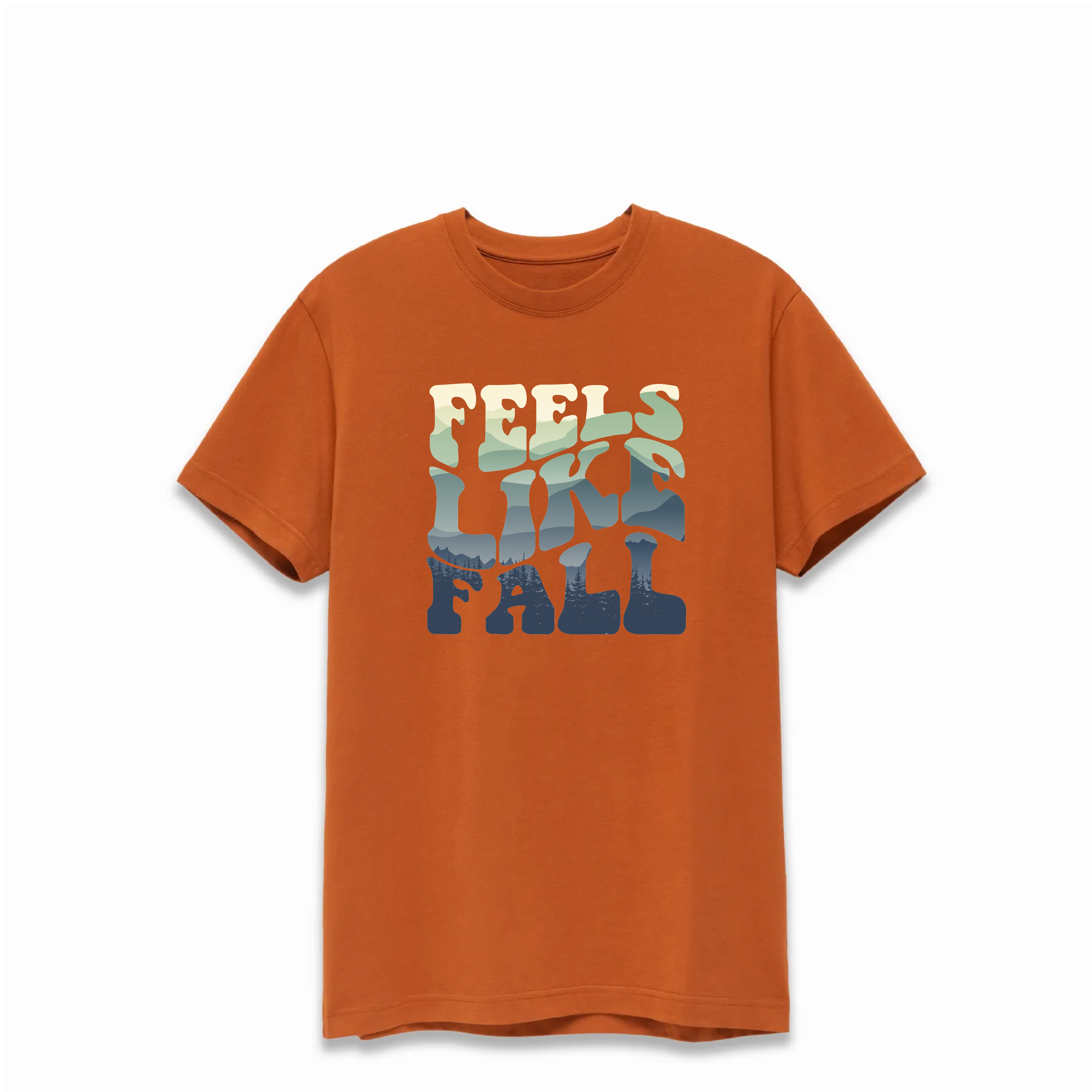 Clay Feels Like Fall Supima®  Cotton Tee