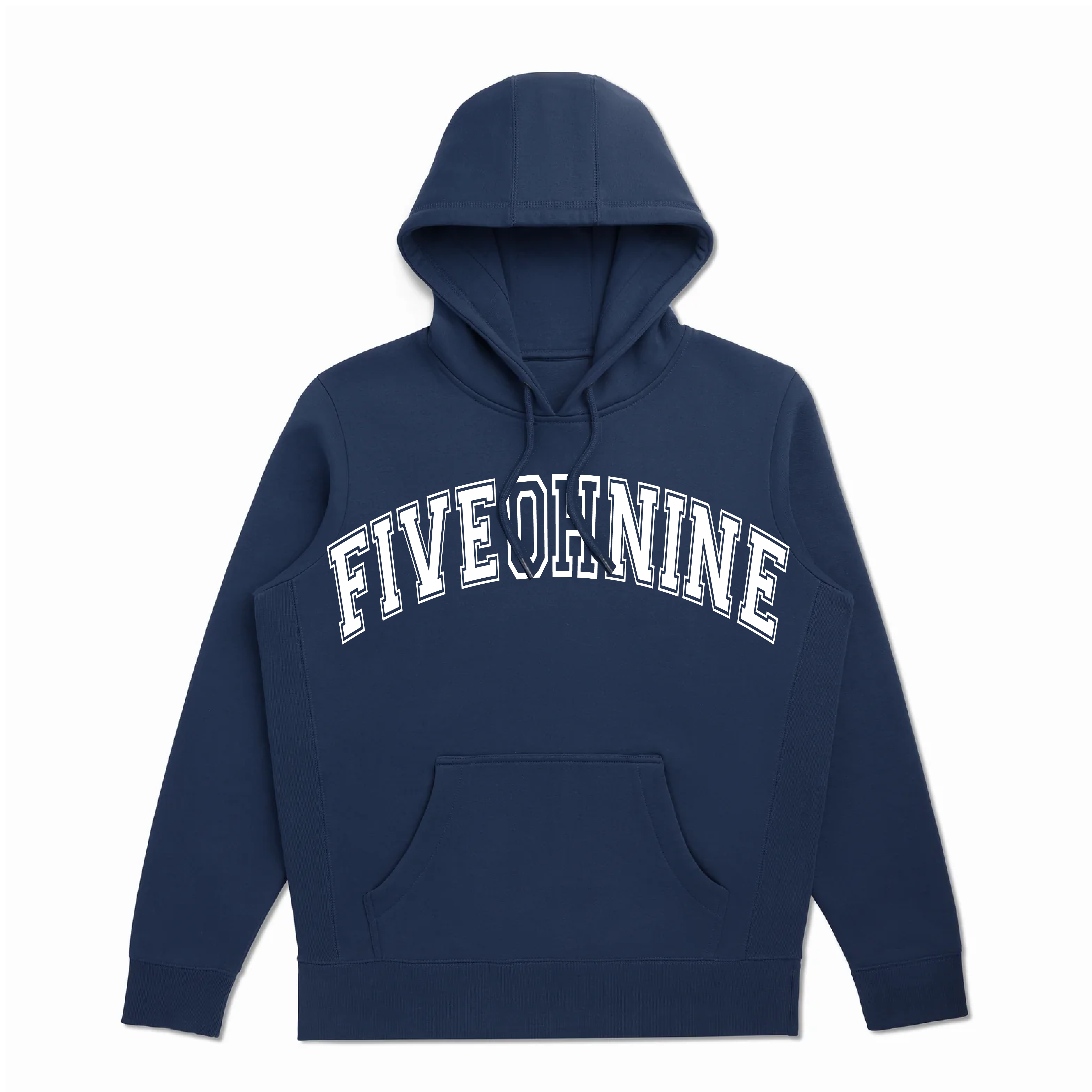 Navy (Five Oh Nine) Organic Cotton Hoodie