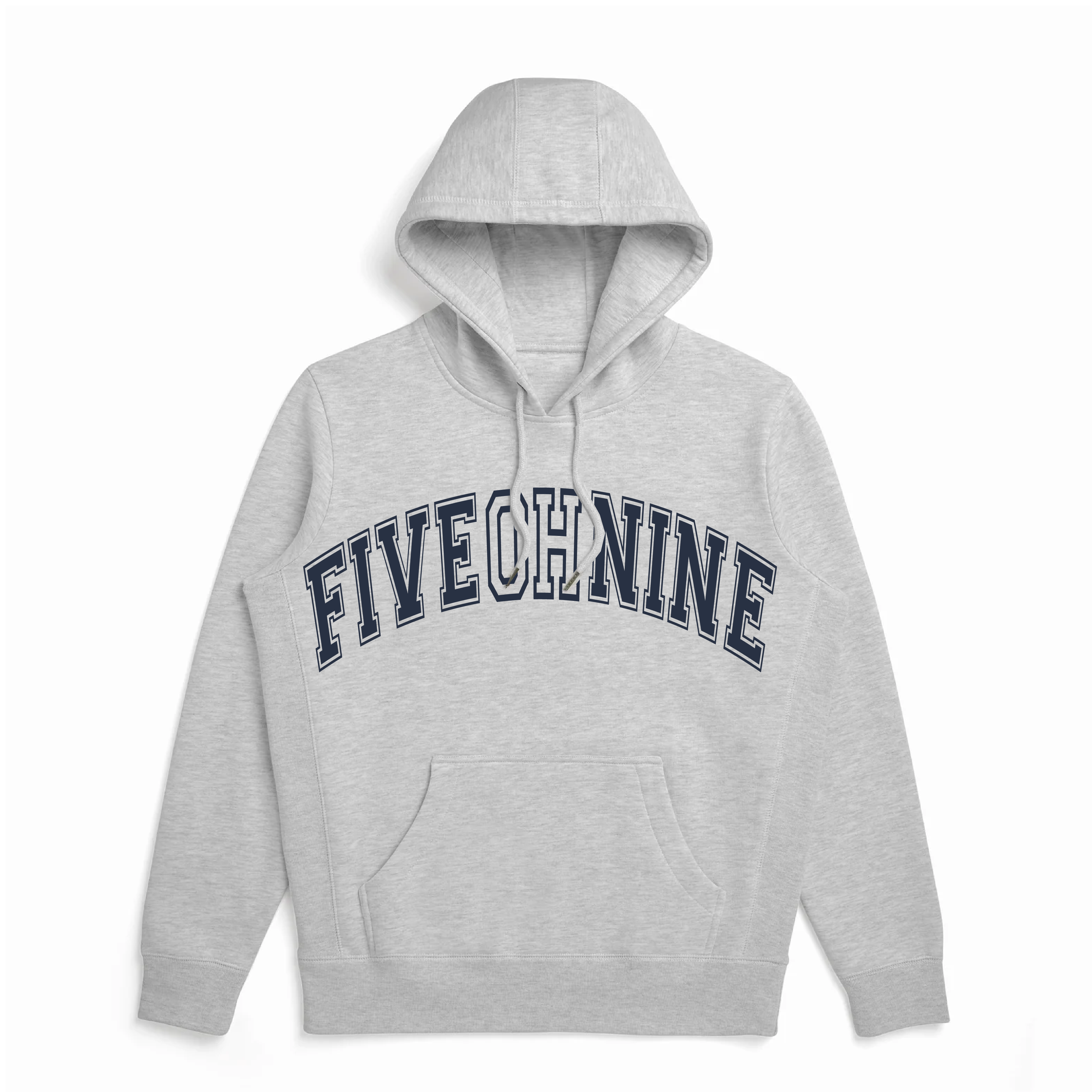 Gray (Five Oh Nine) Organic Cotton Hoodie