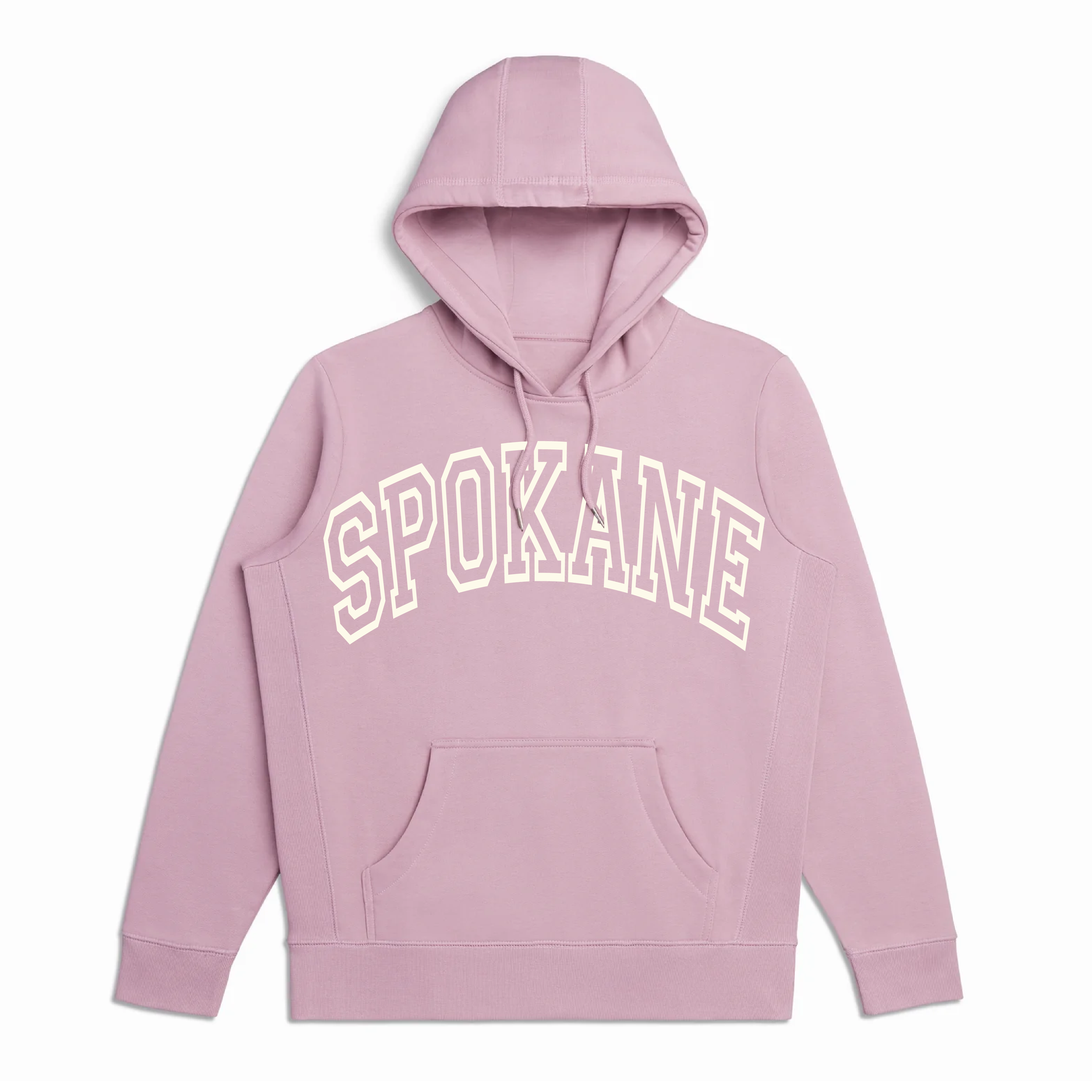 Lavender Spokane Organic Cotton Hoodie