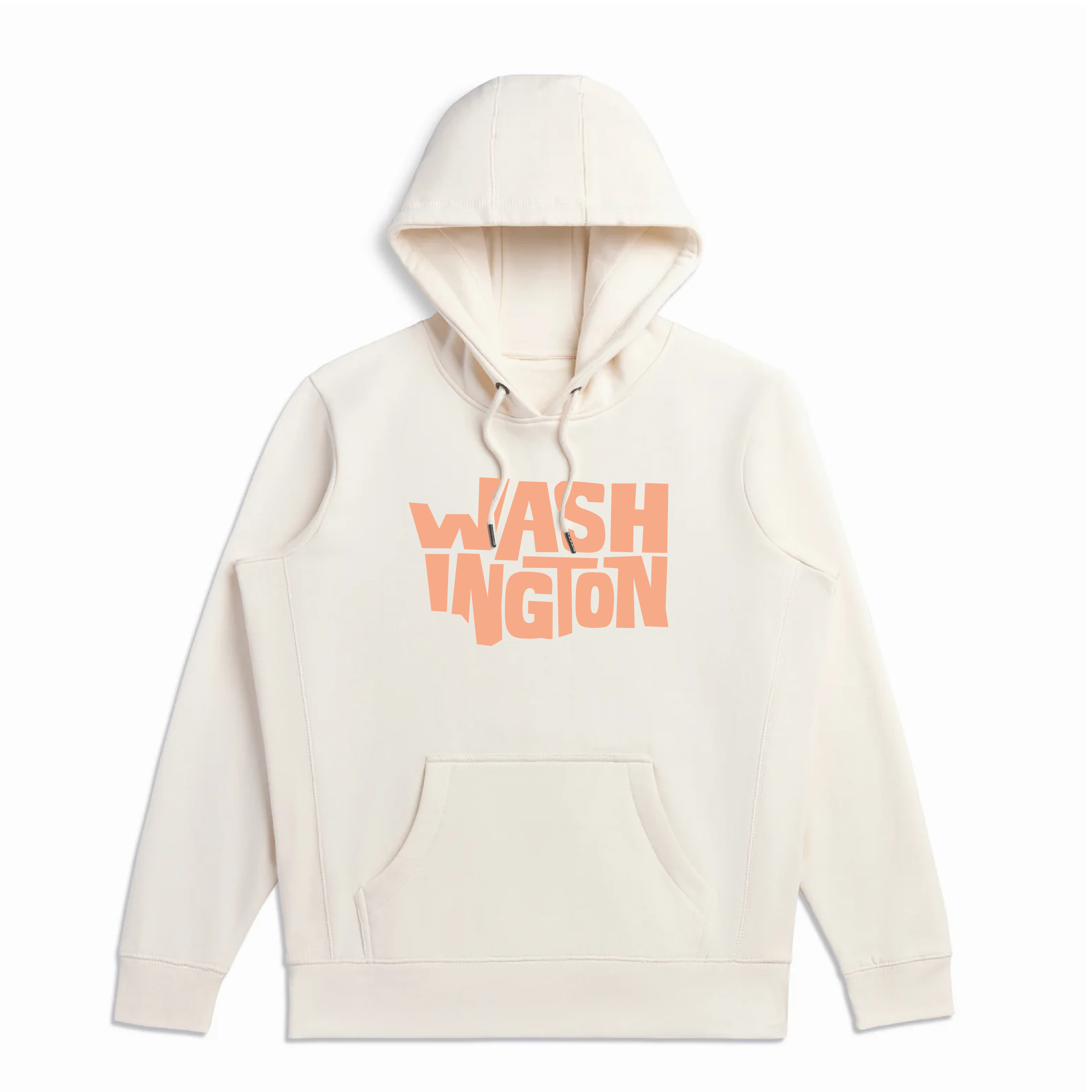 Natural Washington Organic Cotton Hoodie