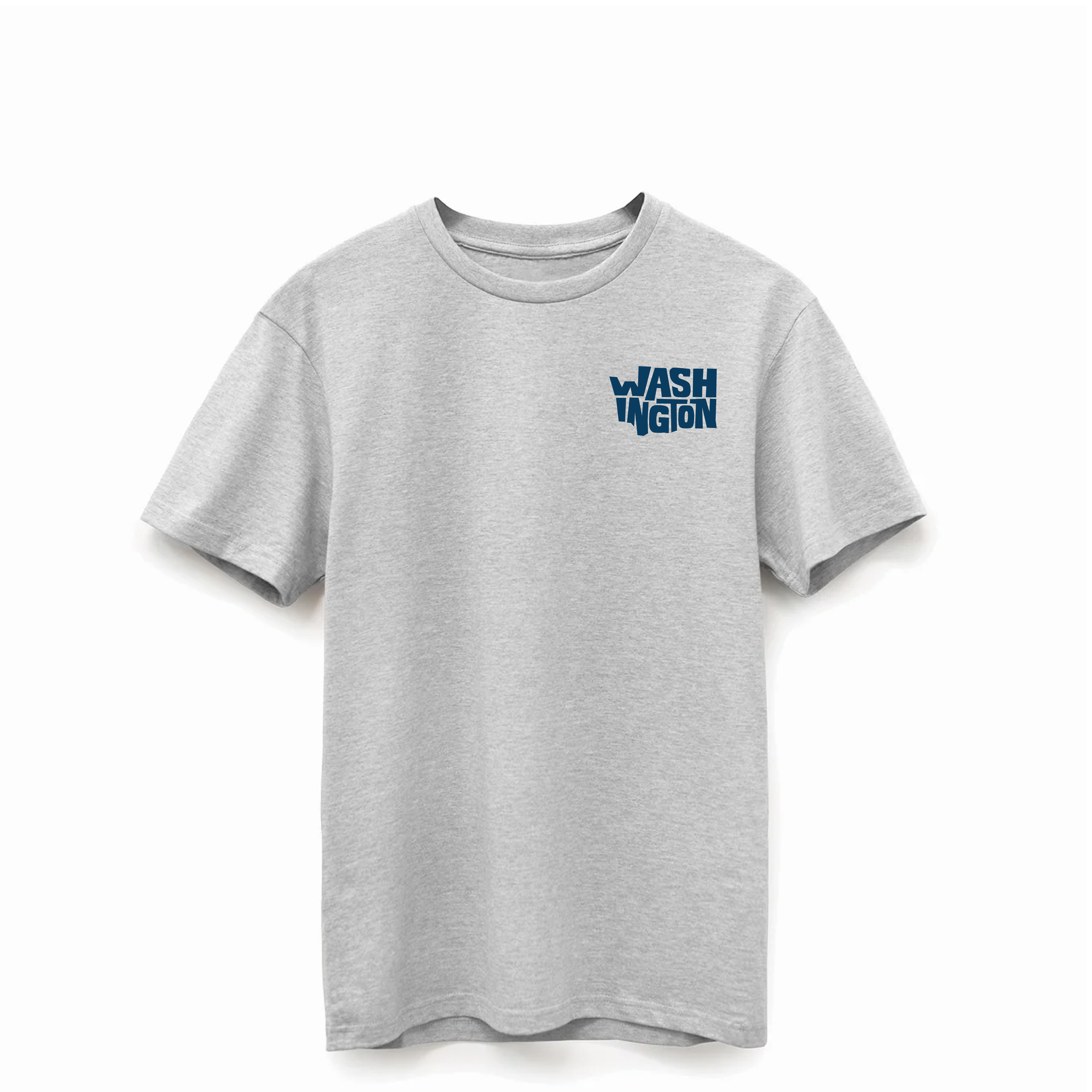 Gray Washington Supima®  Cotton Tee