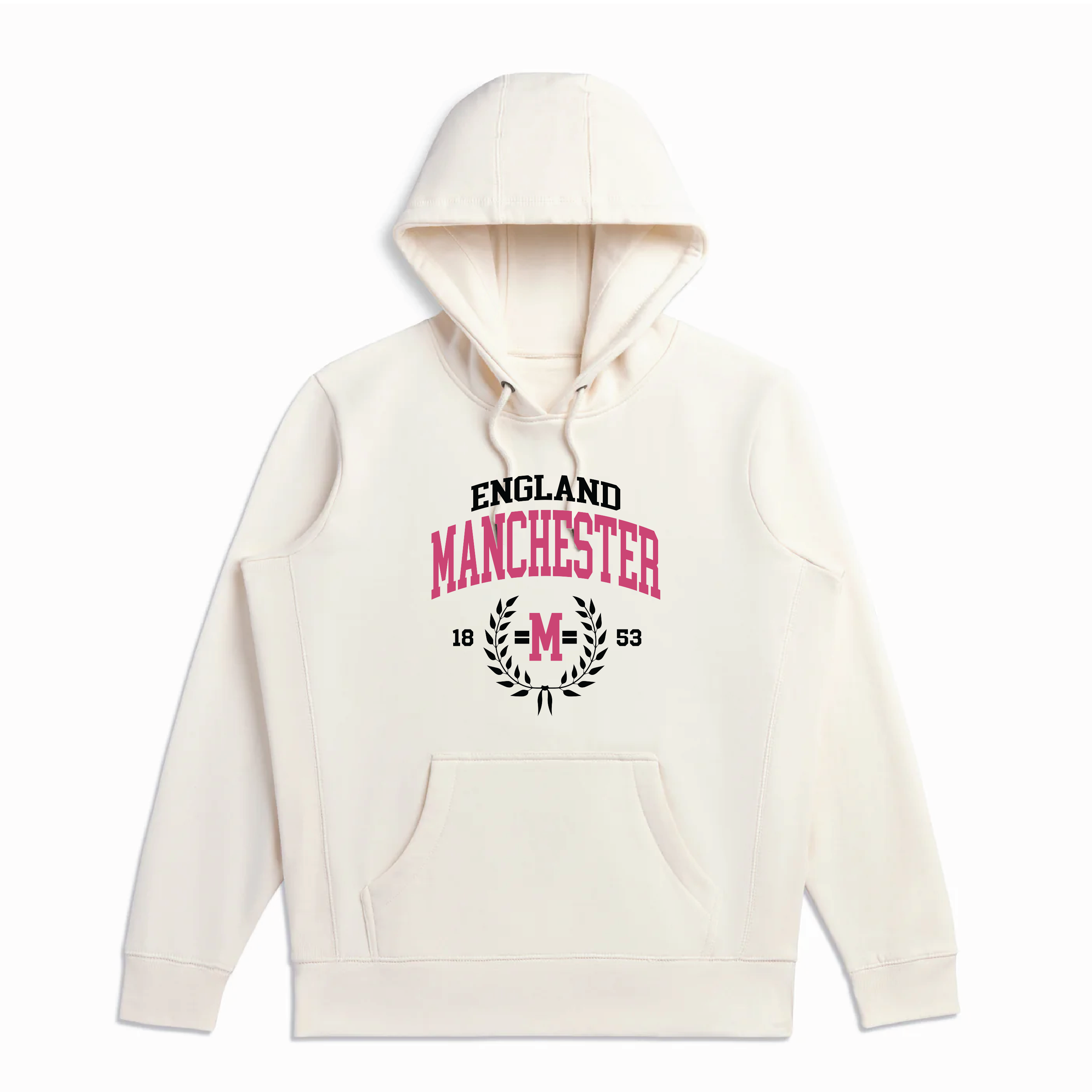 Natural Manchester Organic Cotton Hoodie