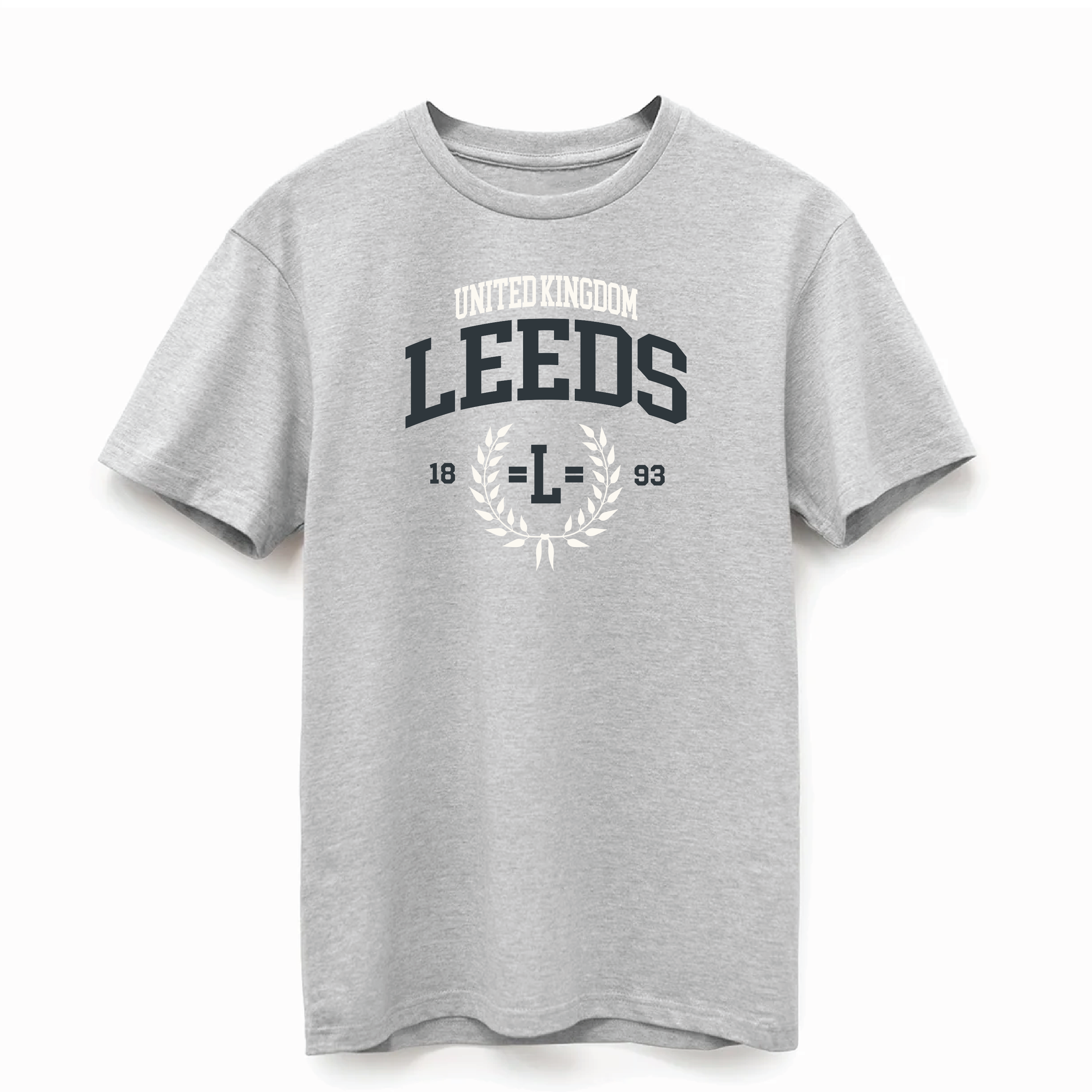 Gray Leeds Supima®  Cotton Tee